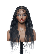 HD Full Lace Knotless Box Braided Wig