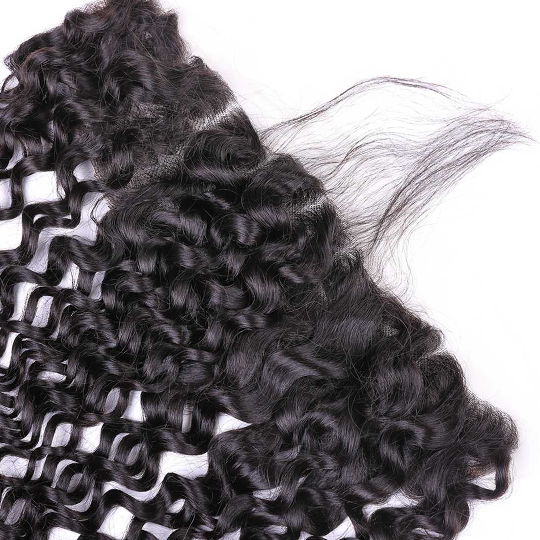 Water Wave 13x4 Lace Frontal Human Virgin Hair