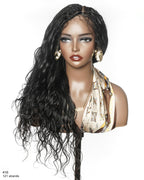 Michelle - 26" 100% Virgin Human Hair HD Full Lace Bora Bora Loose Body Wave Boho Box Braided Wig