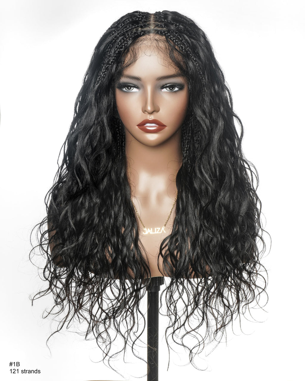 Michelle - 26" 100% Virgin Human Hair HD Full Lace Bora Bora Loose Body Wave Boho Box Braided Wig