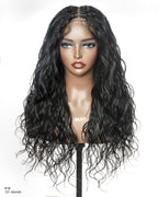 Michelle - 26" 100% Virgin Human Hair HD Full Lace Bora Bora Loose Body Wave Boho Box Braided Wig