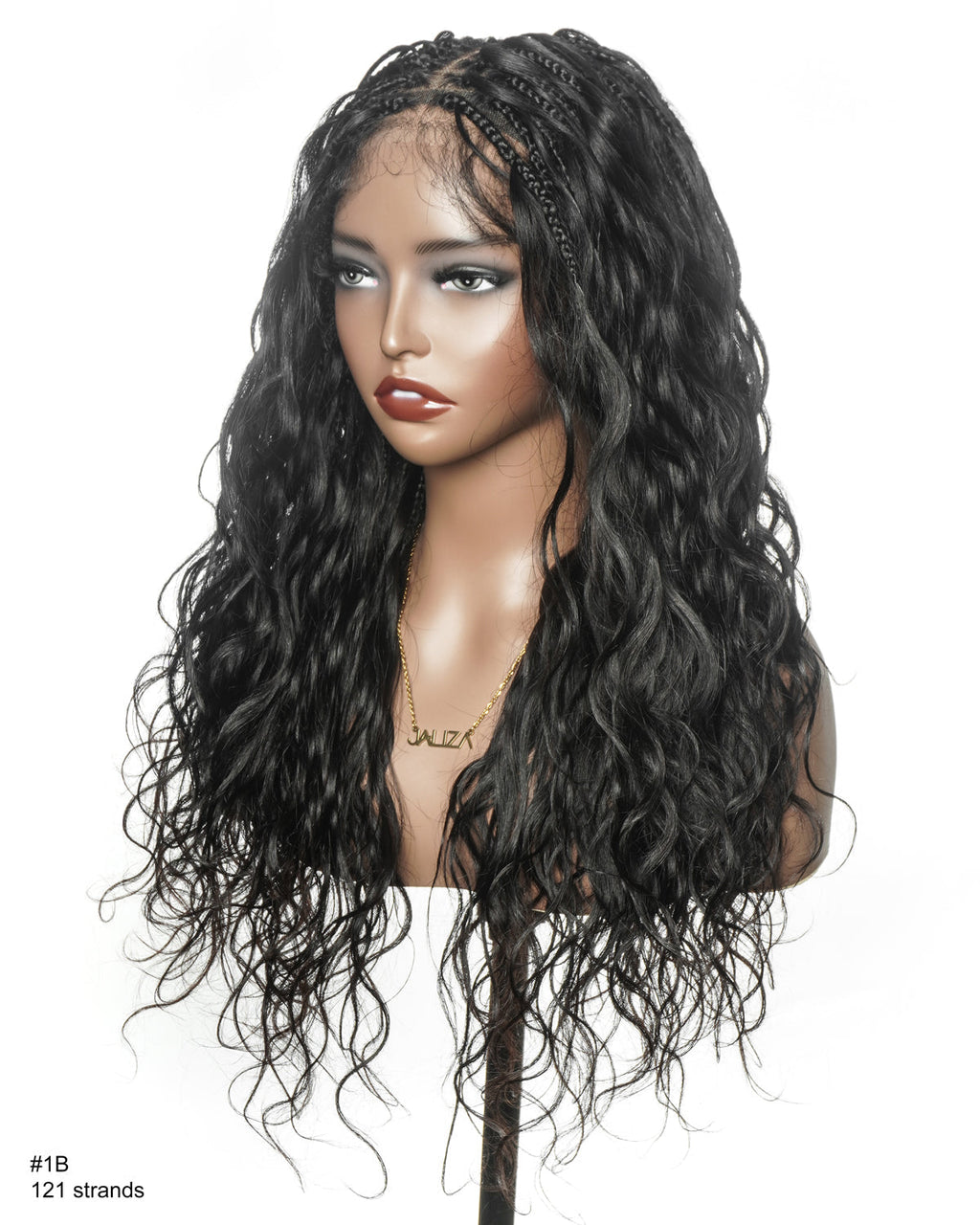 Michelle - 26" 100% Virgin Human Hair HD Full Lace Bora Bora Loose Body Wave Boho Box Braided Wig