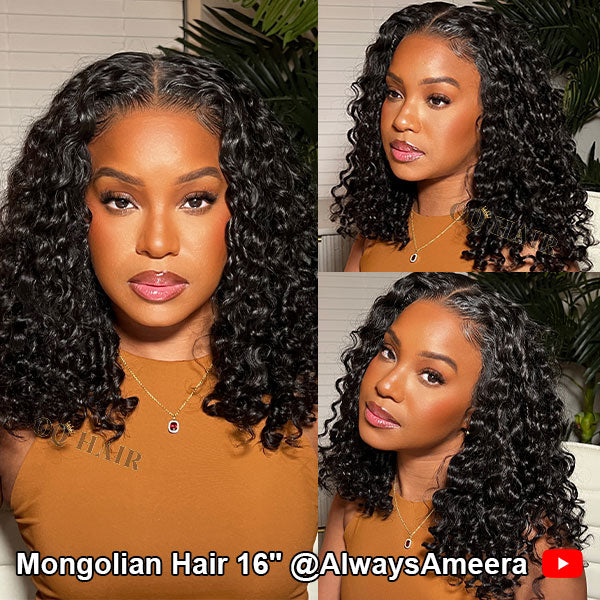 Wear Go Bob Wig 100% Glueless Pre-cut 7x5 HD Lace Wigs Preplucked With Natural Hairline Human Hair Wigs