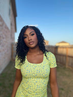 Kiki - 16" Pre Bleached HD Full Lace Human Hair Curls HD Full Lace Knotless Boho Box Braided Wig