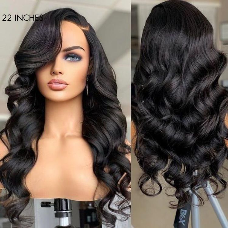 180% Density | 360 Lace Pre-Plucked Long Wig (Body Wave / Straight / Water Wave)