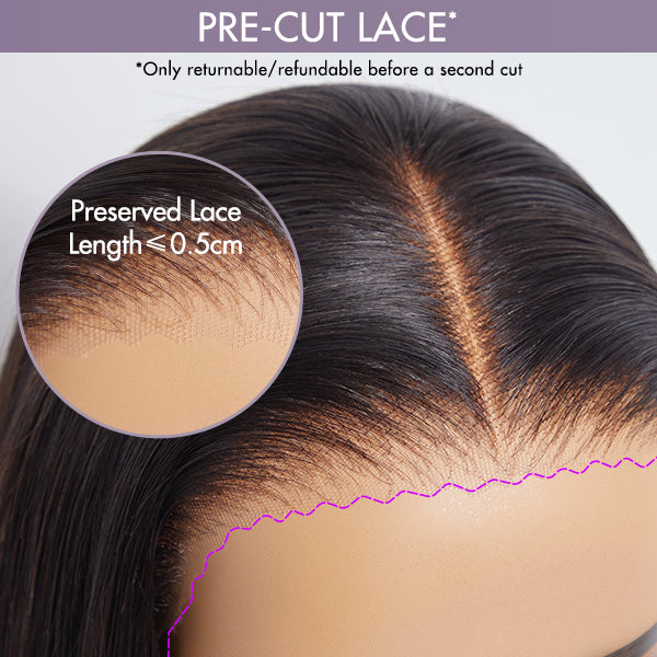 180% Density | 360 Lace Pre-Plucked Long Wig (Body Wave / Straight / Water Wave)