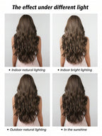 13x6 Glueless Wig Straight With Drawstring Natural Black Human Hair Wig Long Curly Wigs With Bangs Black Wavy Wigs