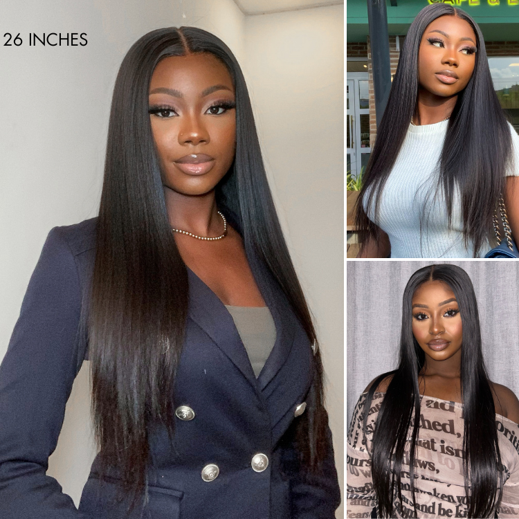 Glueless 13x4 Frontal Lace Long Wig 100% Human Hair | Greatest Flash Deal