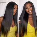 Glueless 13x4 Frontal Lace Long Wig 100% Human Hair | Greatest Flash Deal