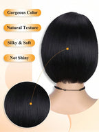 1 Sec Install Elegant Boss Vibe Short Pixie Cut Natural Black Ombre Brown Glueless Minimalist Hd Lace Wig Pre Cut Lace