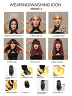 Glueless Wear Go Wig Pre-cut Lace Undetectable 7x5 HD Lace Wigs Preplucked with Natural Hairline Bleached Knots Human Hair Wigs