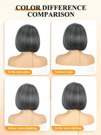 1 Sec Install Elegant Boss Vibe Short Pixie Cut Natural Black Ombre Brown Glueless Minimalist Hd Lace Wig Pre Cut Lace