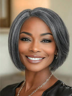 1 Sec Install Elegant Boss Vibe Short Pixie Cut Natural Black Ombre Brown Glueless Minimalist Hd Lace Wig Pre Cut Lace
