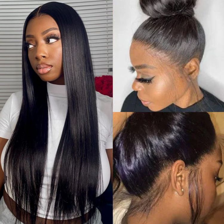 180% Density | 360 Lace Pre-Plucked Long Wig (Body Wave / Straight / Water Wave)
