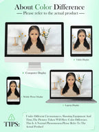 HD Full Lace Women's Fashion Braid Wig Hand-Woven Trench Forehead Tilted Design Medium And Long Tail Curls