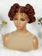 200% Density Transparent Full Lace Bantu Braided Wig With Knotless Braiding Natural Look