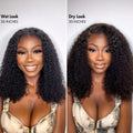 Limited Restock  | 4C Edges | Realistic Kinky Edges Afro Curly Glueless Long Wig