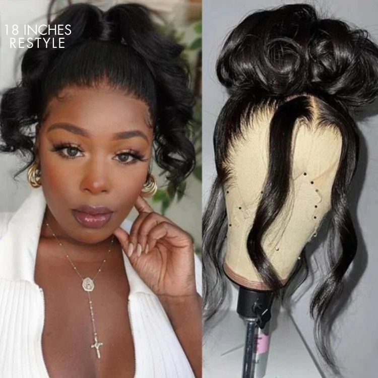 PreMax Wigs | 360 Lace Super Natural Hairline Loose Body Wave Free Part 180% Density Wig Pre-Cut Lace