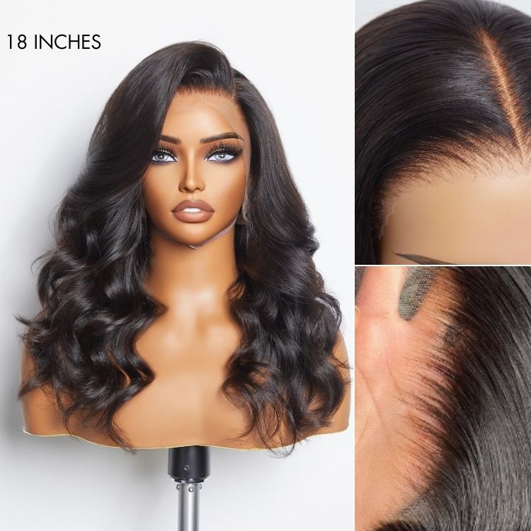 PreMax Wigs | 360 Lace Super Natural Hairline Loose Body Wave Free Part 180% Density Wig Pre-Cut Lace
