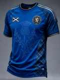 Men's UK Football Lover Scotland Printed short sleeve t-shirt 01