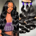 3pcs Body Wave / Water Wave / Deep Wave / Yaki Straight / Silky Straight 100% Virgin Human Hair Bundles