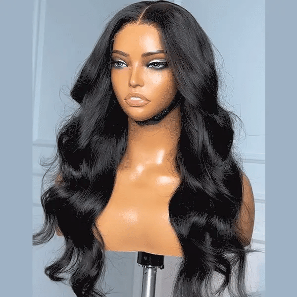 Trendy Layered Cut Loose Body Wave 5x5 Closure HD Lace Glueless Mid Part Long Wig