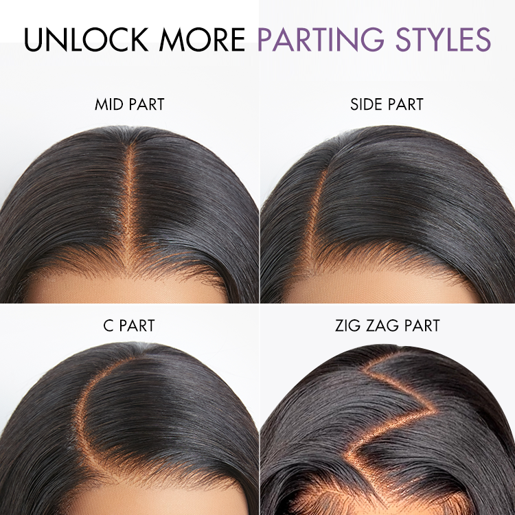 Luvme All-Day Comfort™ Wig 180% / 250% Density Glueless 7x6 Closure HD Lace Loose Body Wave Long Wig Pre-Cut Lace-50