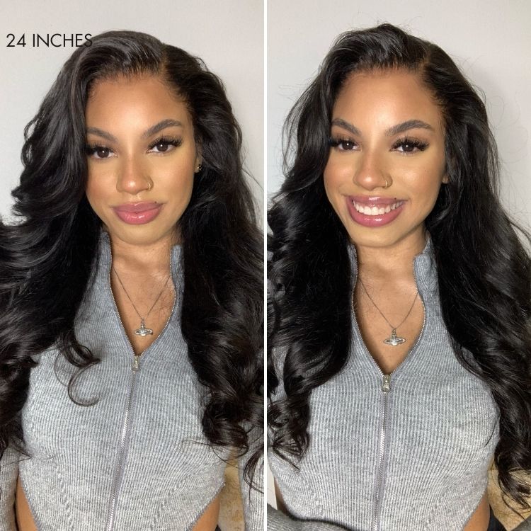 Luvme All-Day Comfort™ Wig 180% / 250% Density Glueless 7x6 Closure HD Lace Loose Body Wave Long Wig Pre-Cut Lace-47