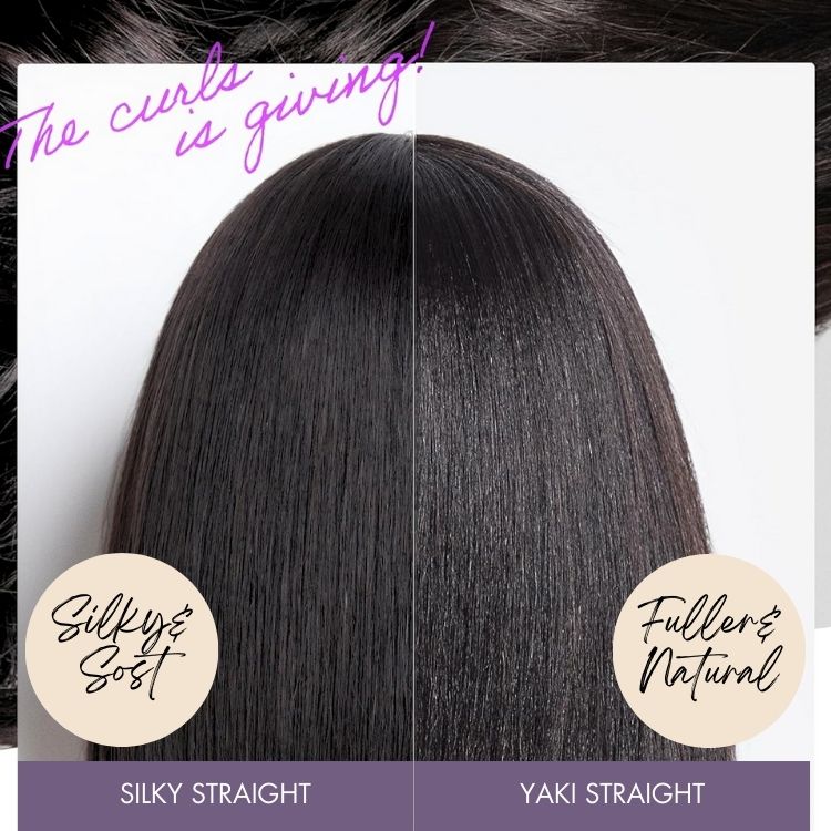 Put On and Go Realistic Glueless Yaki Straight Bob with Bangs Minimalist Lace Wig 100% Human Hair