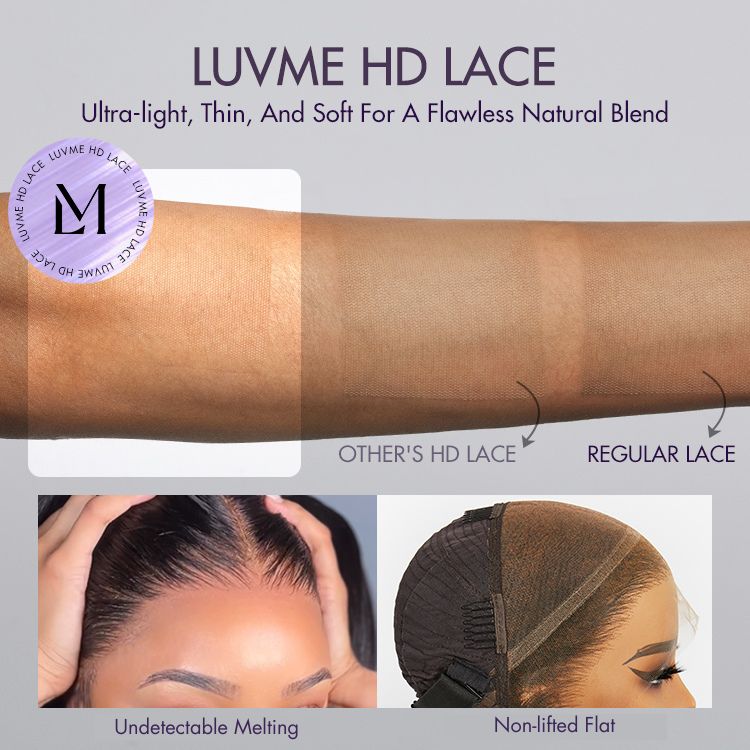 Nature Max Blonde Highlight Loose Body Wave Ear-to-ear Glueless 13x6 Frontal HD Lace Wig Pre-Cut Lace