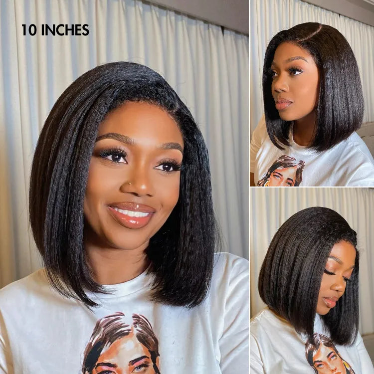 Body Wave / Straight / Kinky / Deep Wave Human Hair U Part Wig