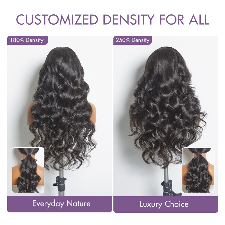 New Customers Only | Luvme All-Day Comfort™ Wig PartingMax 180% / 250% Density Glueless 7x6 Closure HD Lace Loose Body Wave Long Wig Pre-Cut Lace