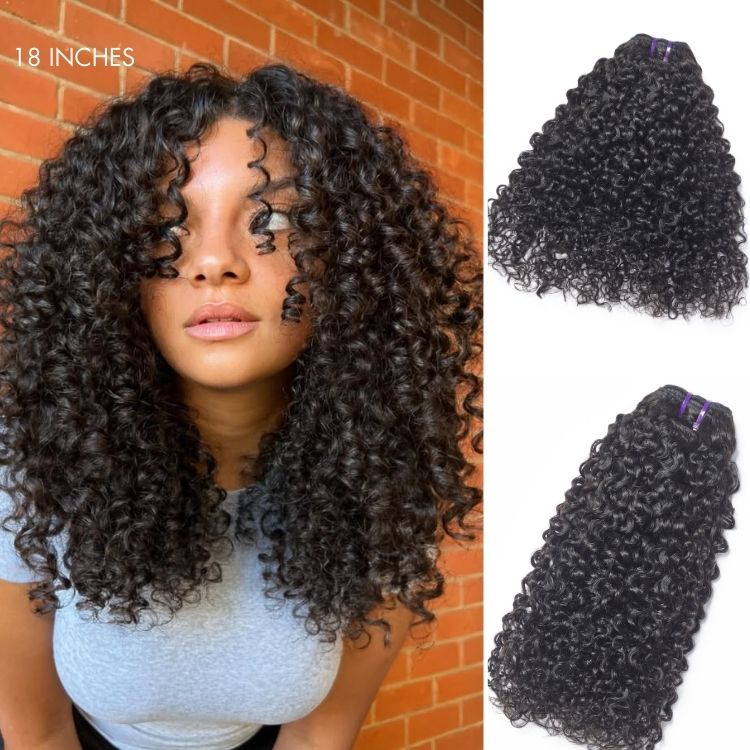 Messy Burmese Curly Bundles 100% Premium Remy Human Hair Bundles 1pc / 3pcs