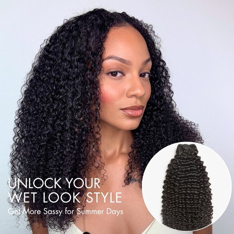 Kinky Curly 100% Virgin Human Hair Bundles 1pc / 3pcs - Limited Time Offer