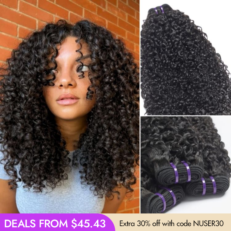 Messy Burmese Curly Bundles 100% Premium Remy Human Hair Bundles 1pc / 3pcs