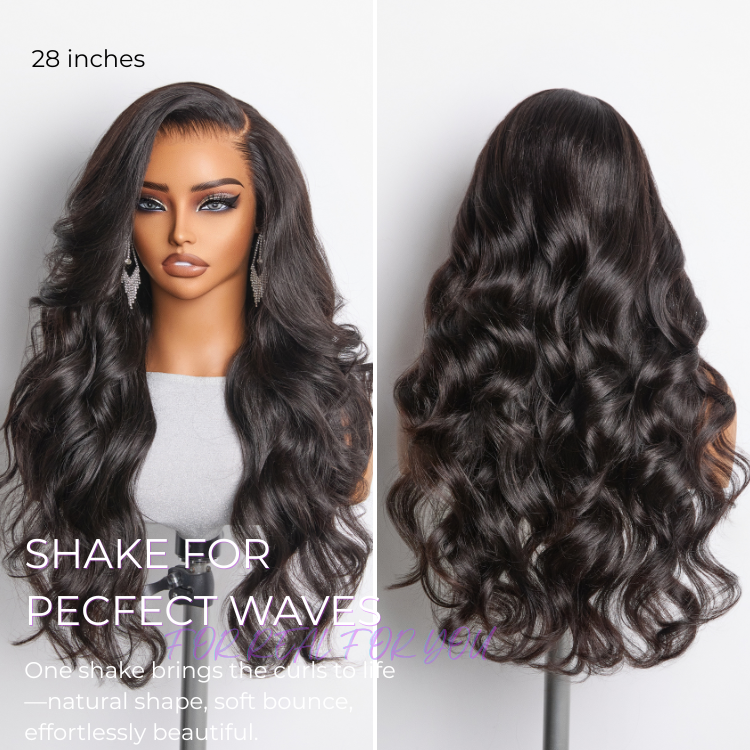 48H Delivery | NatureMAX™ 200% / 250% Density Loose Wave Glueless 13x6 HD Lace Front Wig Human Hair Pre-Cut Lace Flexi-Fit Drawstring Cap