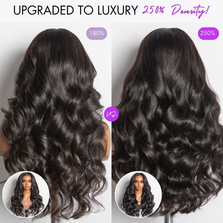 250% Density Loose Wave Glueless Ear-to-ear 13x4 HD Lace Front High Density Wig Pre-Cut Lace Flexi-Fit Drawstring Cap