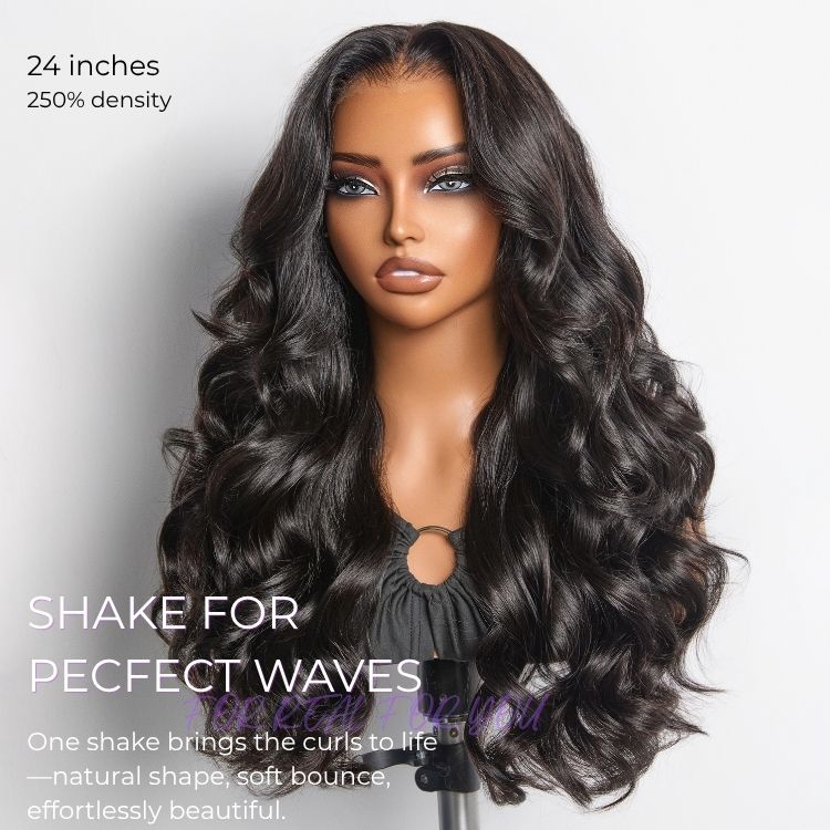 250% Density Loose Wave Glueless Ear-to-ear 13x4 HD Lace Front High Density Wig Pre-Cut Lace Flexi-Fit Drawstring Cap