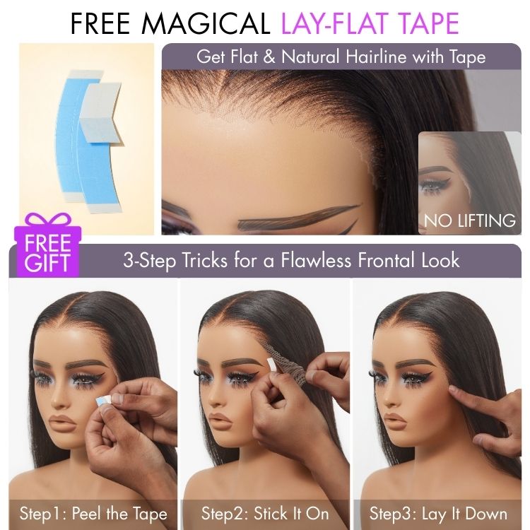 Special Deal | PreMax 250% Density Water Wave Glueless Flexi-Fit Drawstring 13x4 Frontal Lace Fluffy Curly High Density Wig Pre-Cut Lace