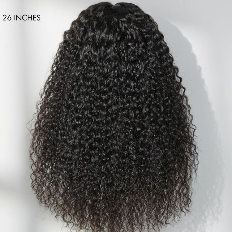 Special Deal | PreMax 250% Density Water Wave Glueless Flexi-Fit Drawstring 13x4 Frontal Lace Fluffy Curly High Density Wig Pre-Cut Lace