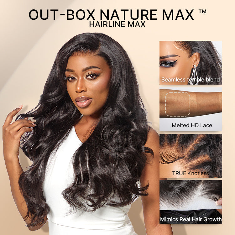 48H Delivery | NatureMAX™ 200% / 250% Density Loose Wave Glueless 13x6 HD Lace Front Wig Human Hair Pre-Cut Lace Flexi-Fit Drawstring Cap