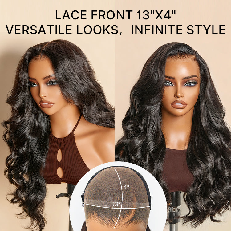 250% Density Loose Wave Glueless Ear-to-ear 13x4 HD Lace Front High Density Wig Pre-Cut Lace Flexi-Fit Drawstring Cap