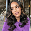 Blonde Piece Highlights Loose Wave Glueless 5x5 Closure HD Lace Wig