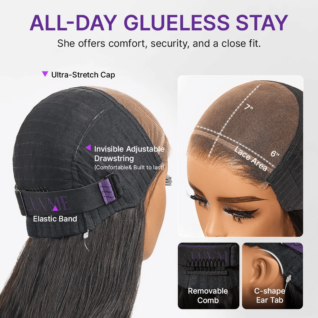 Myown-Fit™ Wig PartingMax Glueless 7x6 Closure HD Lace Loose Body Wave Long Wig Pre-Cut Lace-55