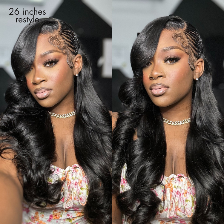 48H Delivery | NatureMAX™ 200% / 250% Density Loose Wave Glueless 13x6 HD Lace Front Wig Human Hair Pre-Cut Lace Flexi-Fit Drawstring Cap