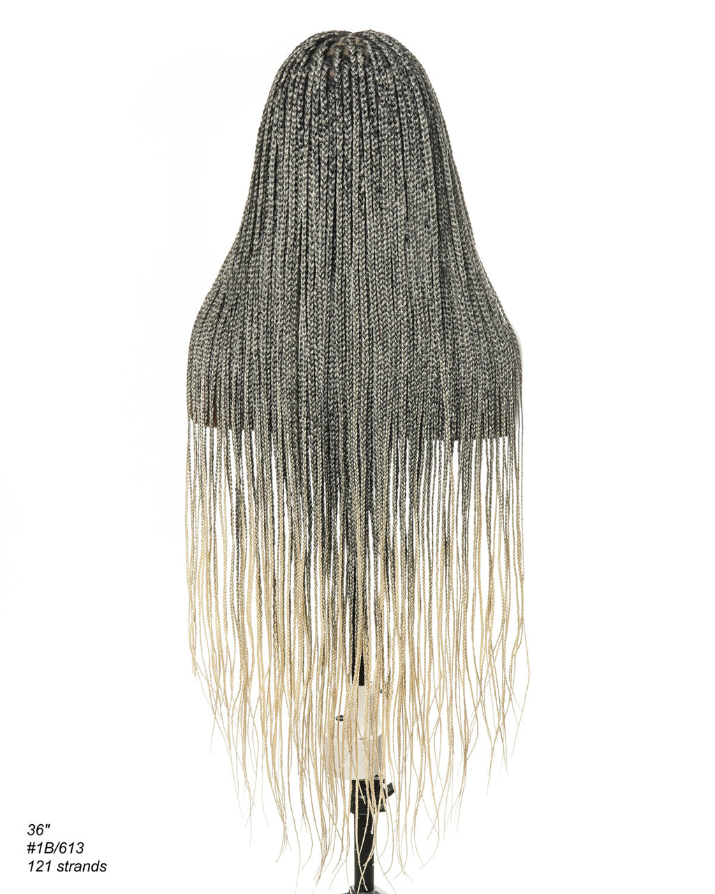 HD Full Lace Knotless Box Braided Wig