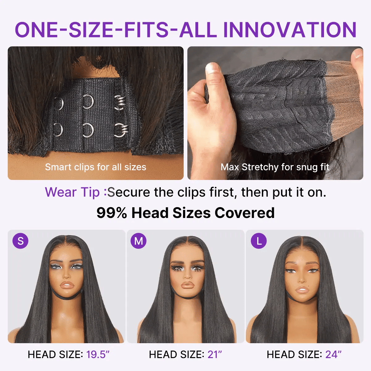 200% Density Deep Wave Glueless 7x6 Closure HD Lace Human Hair Wig Pre-Cut Lace