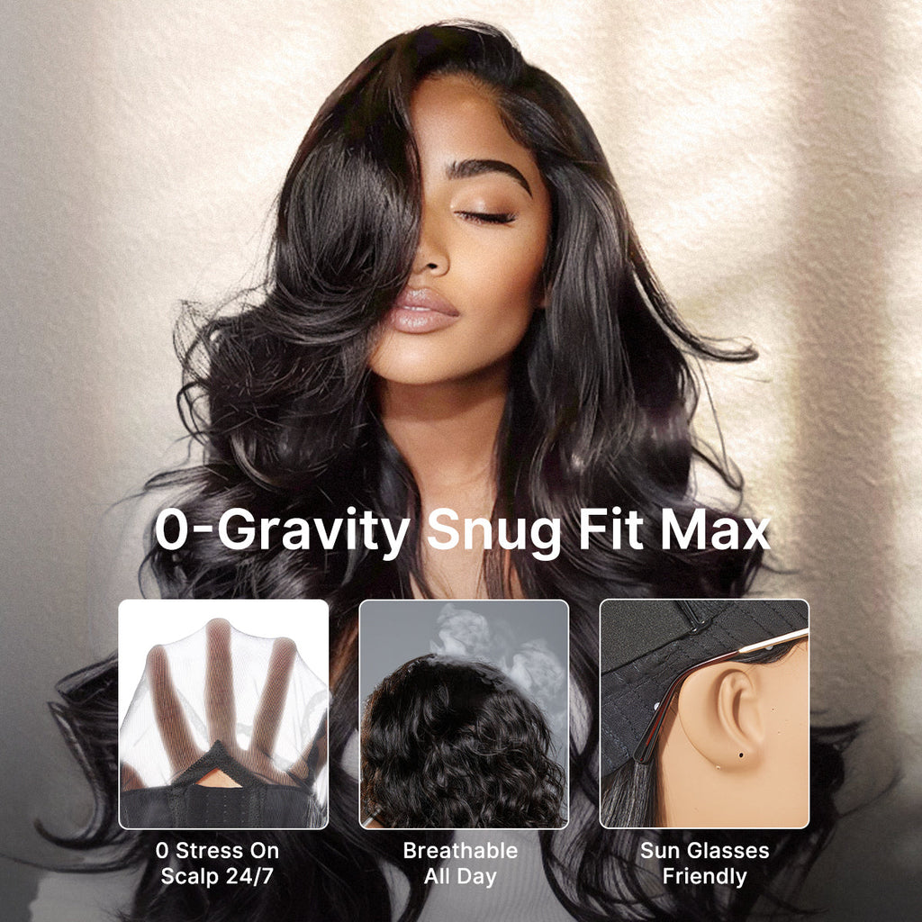 Ombre Brown Silky Blunt Cut Bob Glueless 7x6 Closure HD Lace Wig Pre-Cut Lace