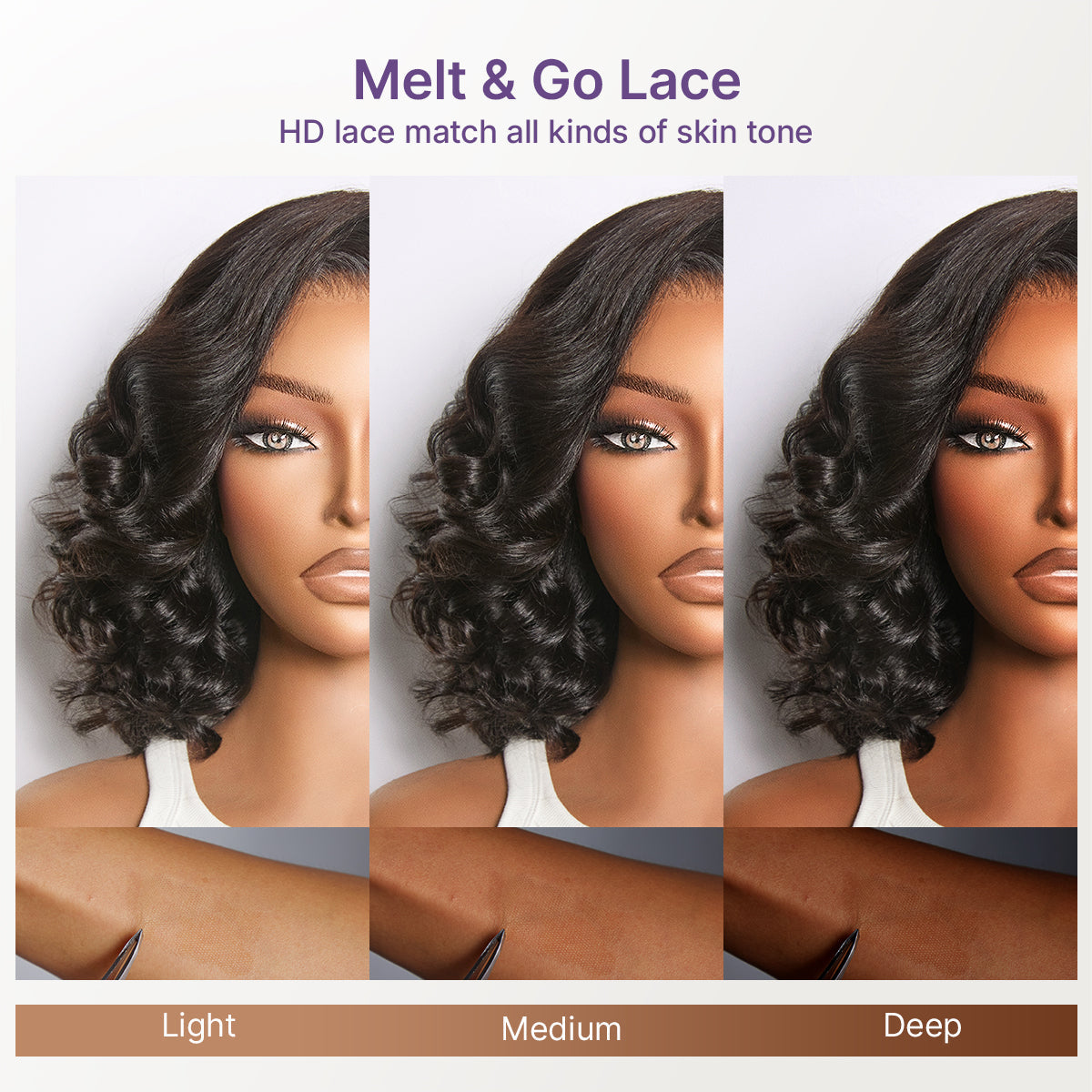 250% Density Loose Wave SilkShield™ Glueless 13x4 HD Lace Front Wig Pre-Cut Lace Flexi-Fit Drawstring Cap