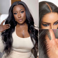 7x6 HD Lace Glueless Wig Soft Loose Wave Human Hair Wig Pre-Cut Lace